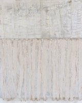 o.T., Acryl, geschöpfte Rinde auf Leinwand, 136x110cm, 2014